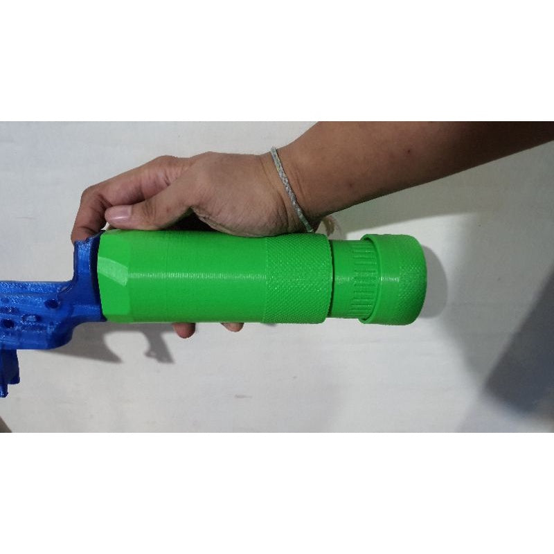 3d printed Speedball Battery Stock (Circular) designed by JomarX