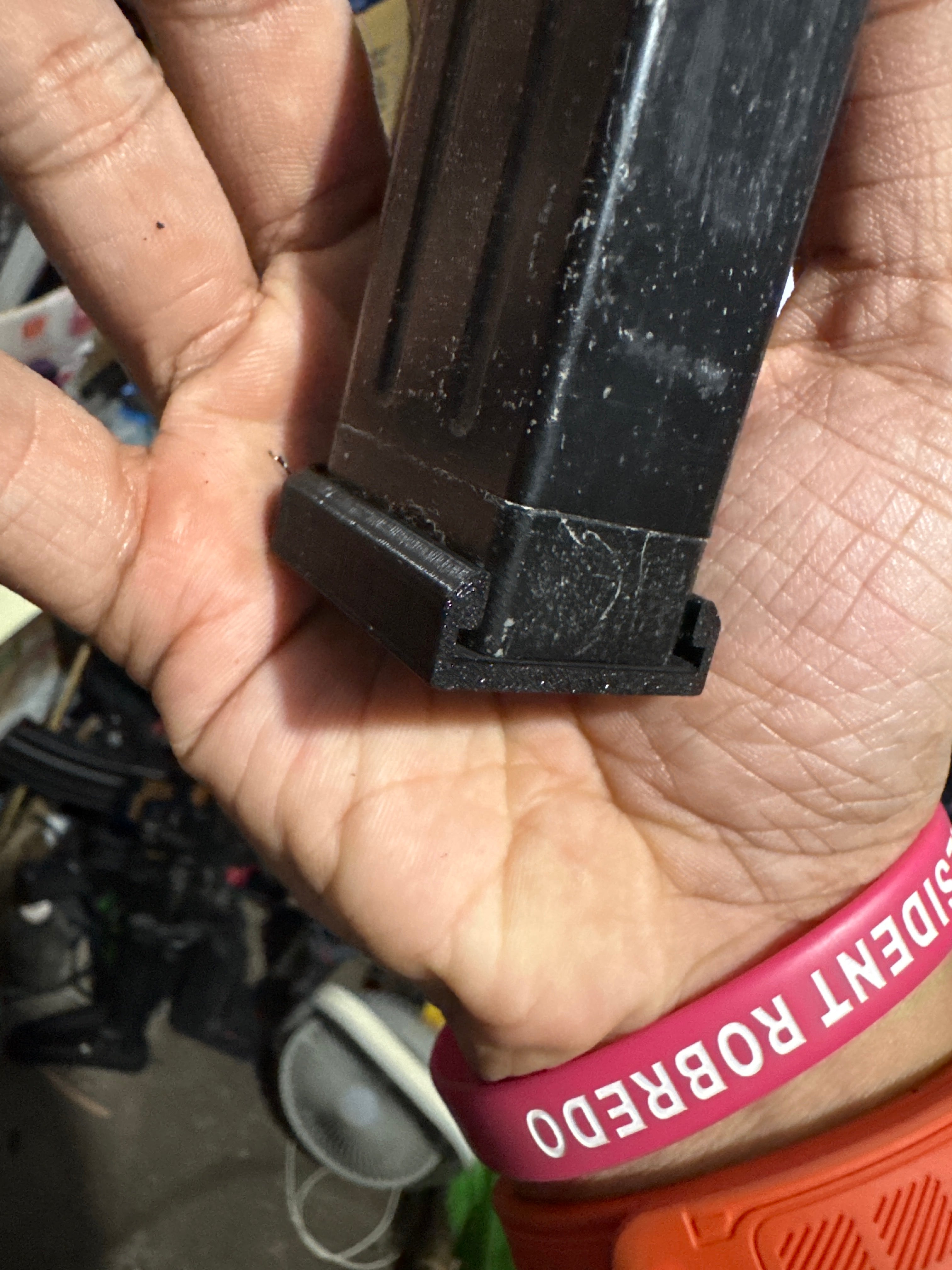 3d printed HiCapa Hi Capa WE TM mags base for SoftAir