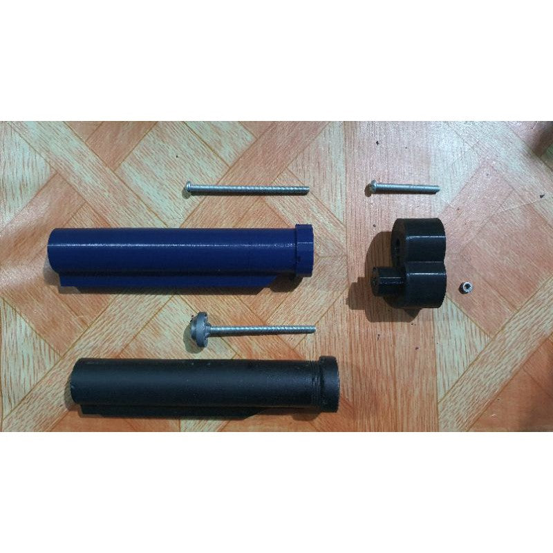 3d printed Drop Stock Adapter with screw set