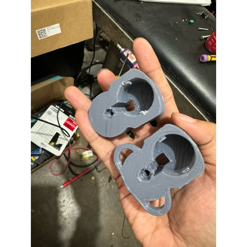 3d printed JomarX angled drop stock adapter for Gel blasters TG ARP9 v1 to v3