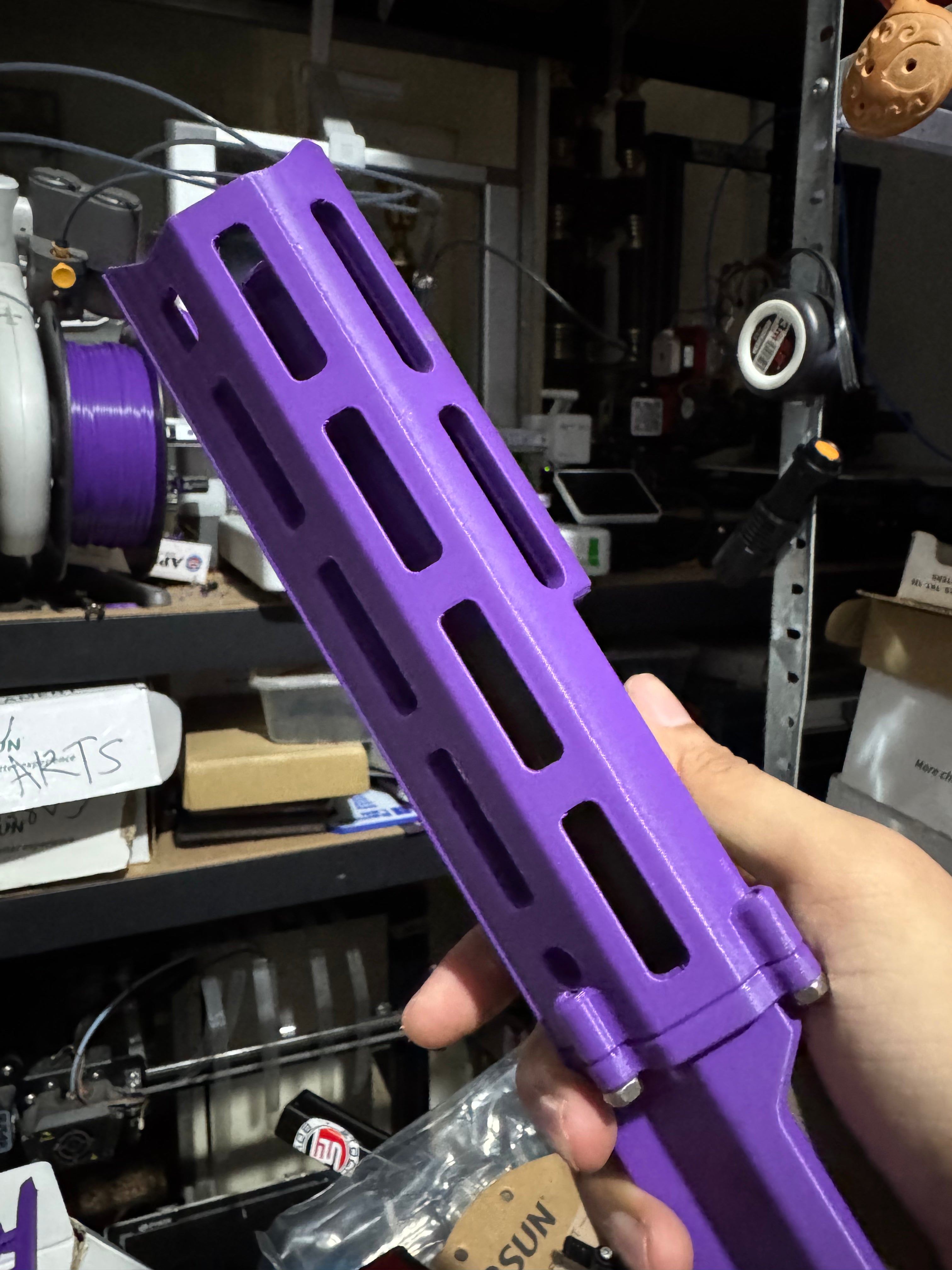 3d printed Panther AAP01 Handguard kit designed by Firewad