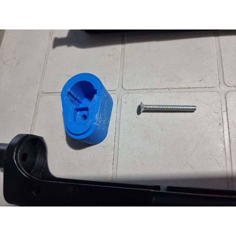 3d printed M.4 Pigtail for softAir gel blasters TOY