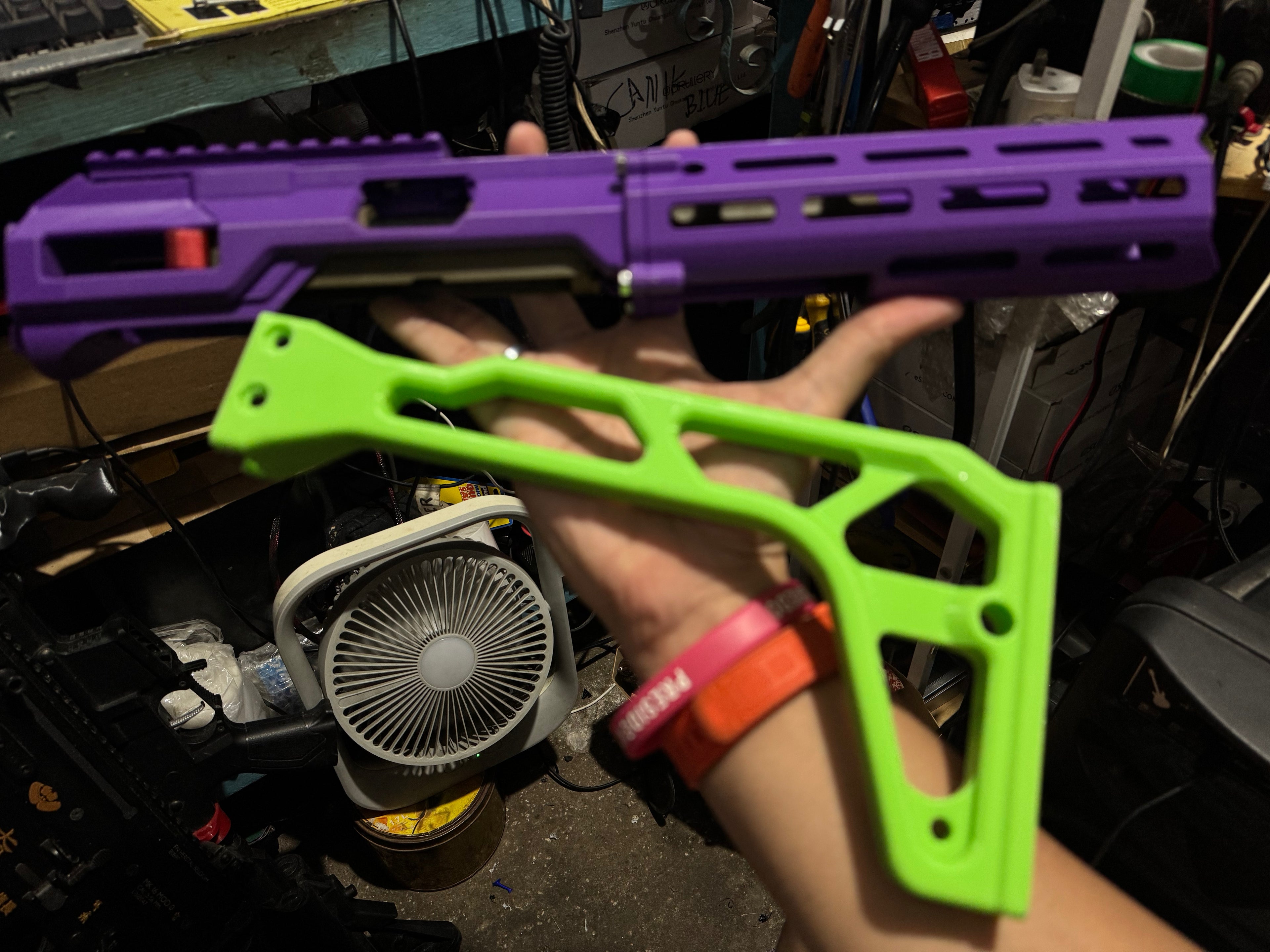 3d printed Panther AAP01 Handguard kit designed by Firewad