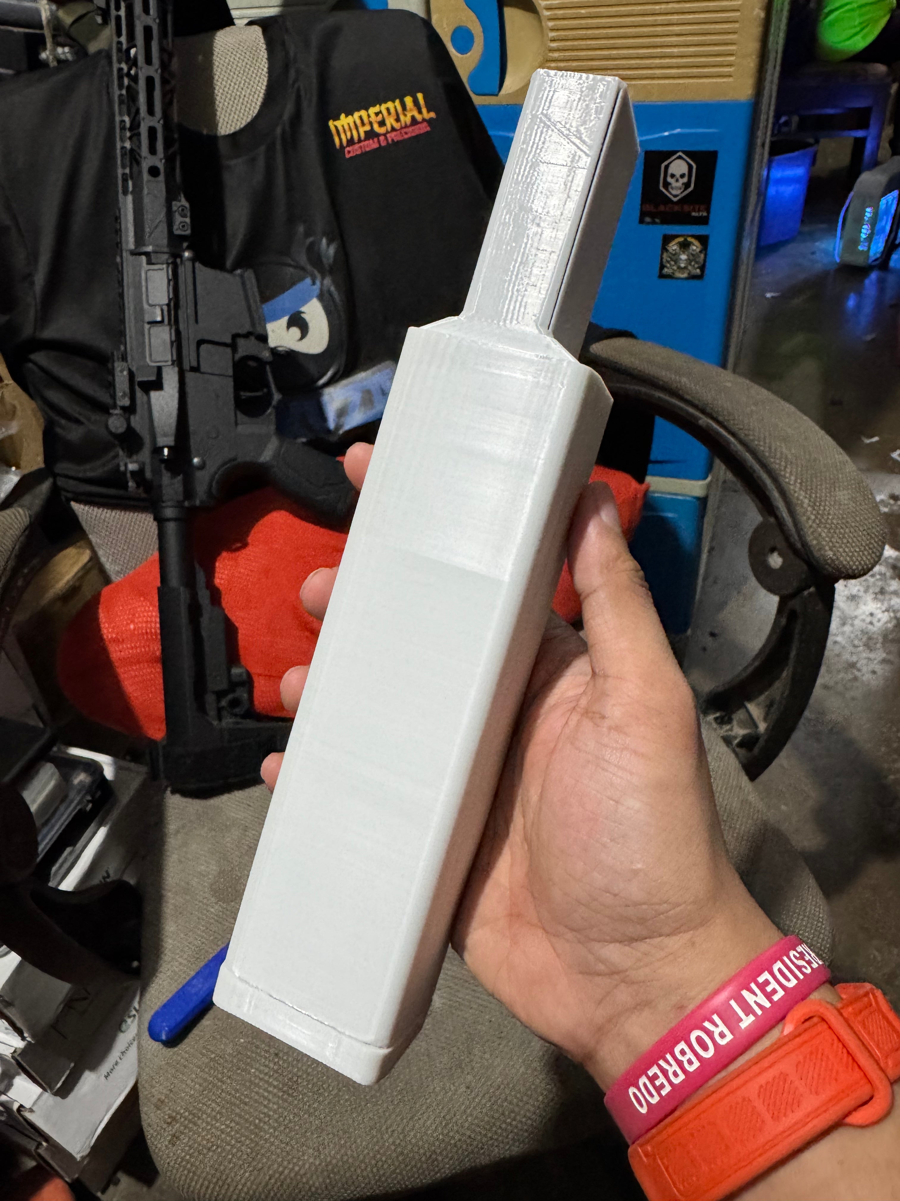 3d printed Handi Tec9 Gel Blaster FAT Mag