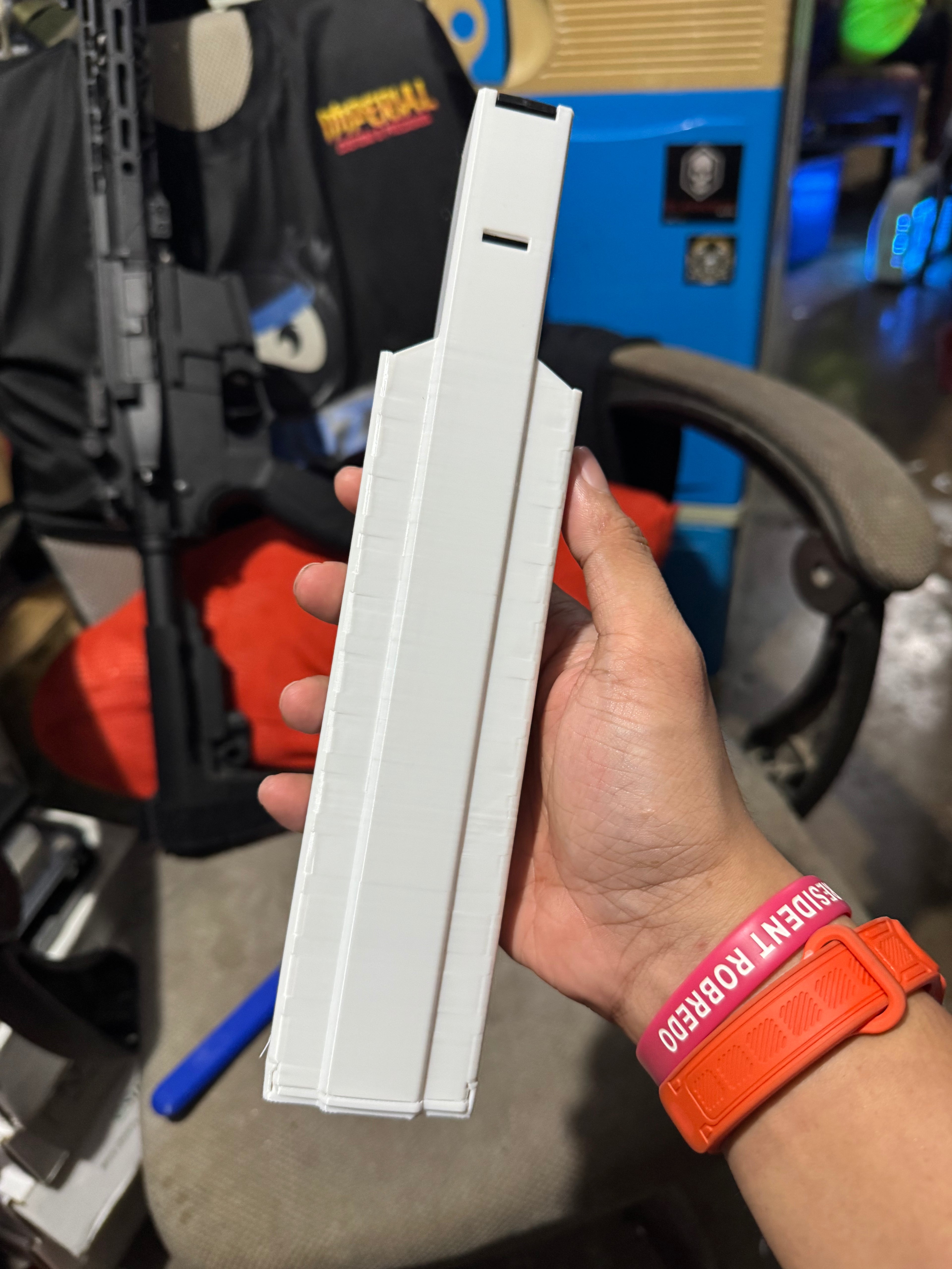 3d printed Handi Tec9 Gel Blaster FAT Mag