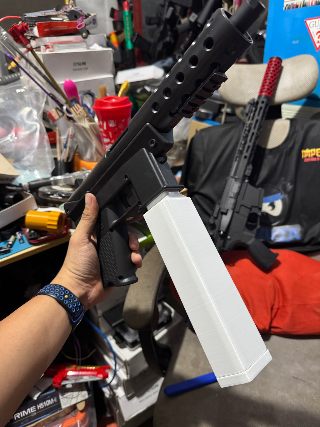 3d printed Handi Tec9 Gel Blaster FAT Mag