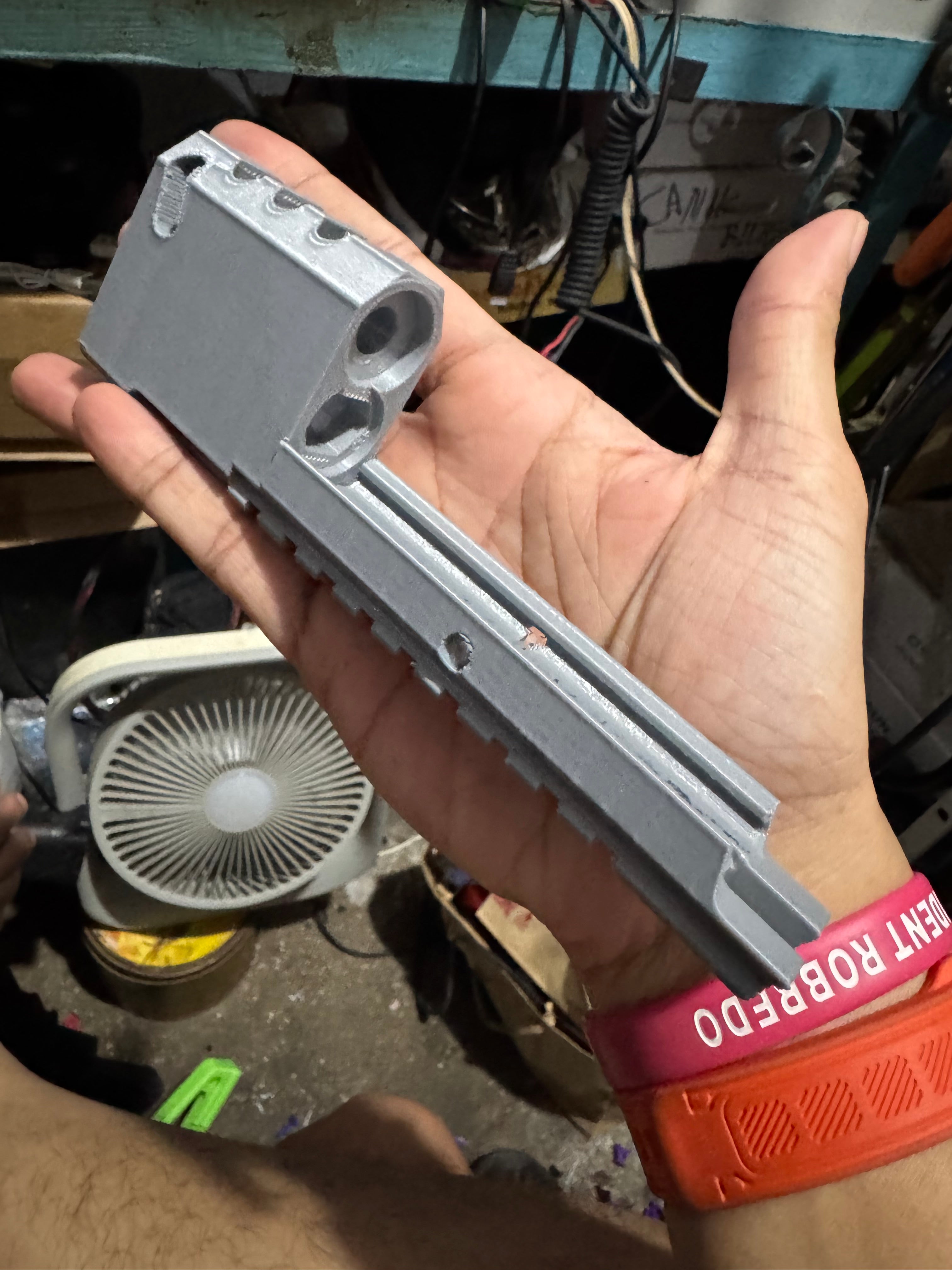 4d printed Long Compensator TOY for the TTI John Wick 3 GBB