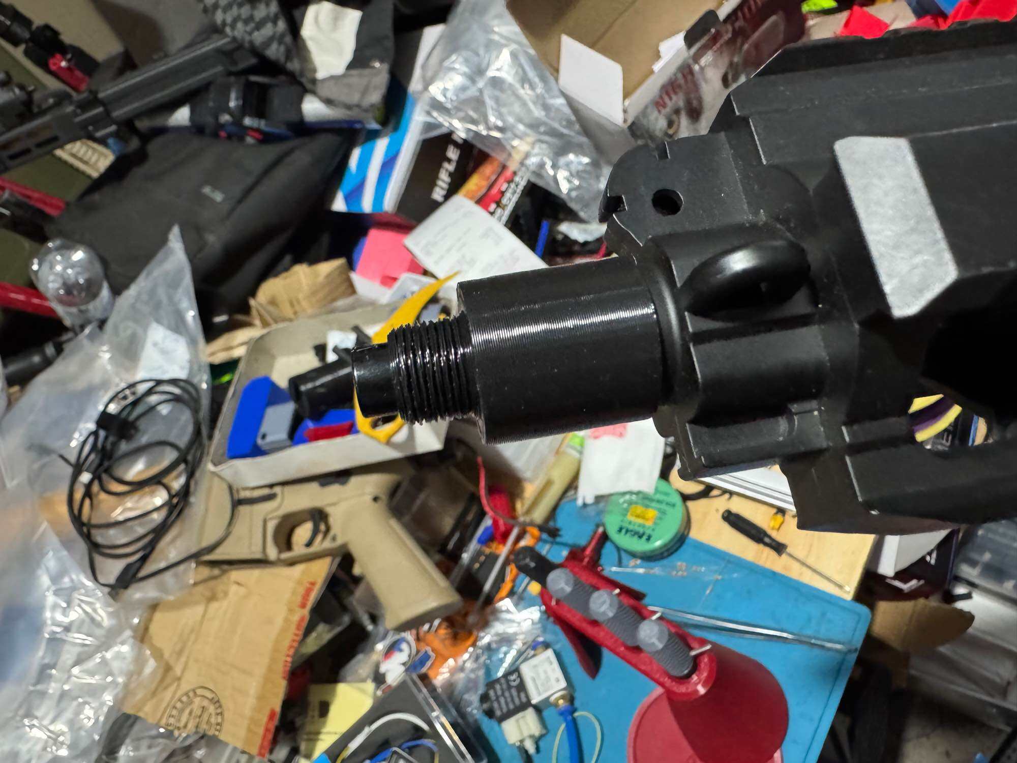 Thread adapter for sijun hk416 gel blaster TOY