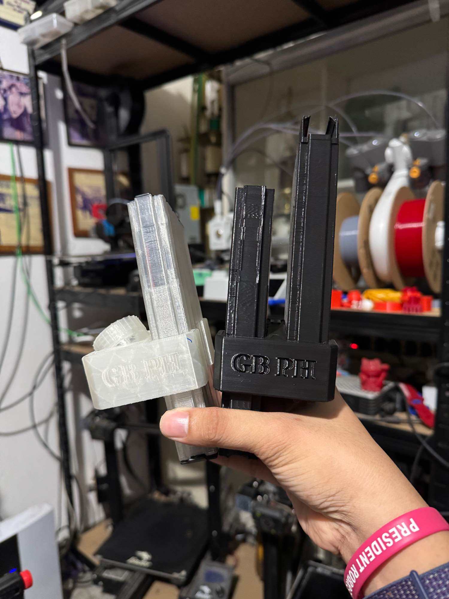 3d printed mags extension or bottle mags for bohan Cyma Jingji WD PDX Gel blasters TOY ONLY