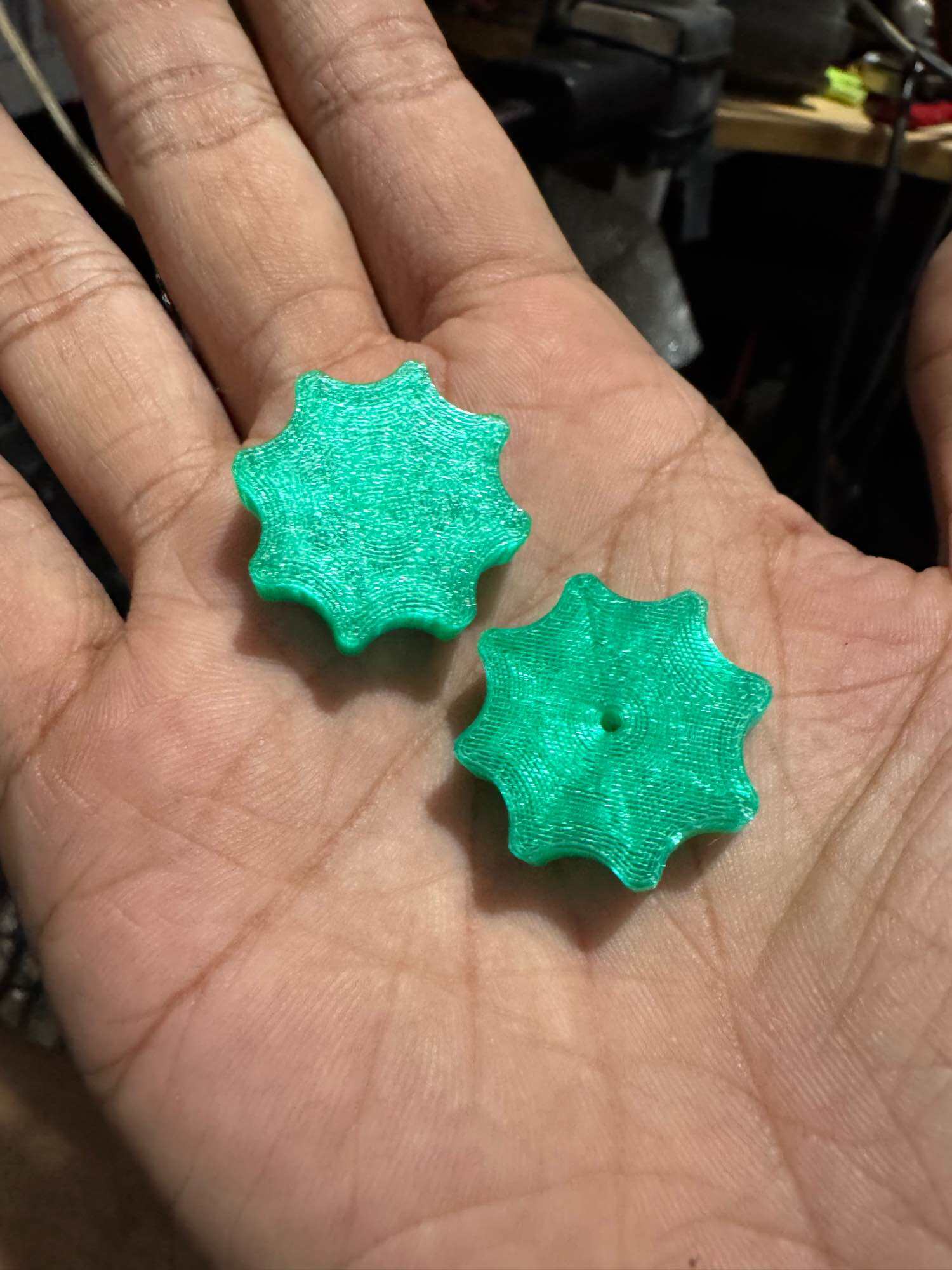 Gel Blasters mags wheel replacement PETG plastic part