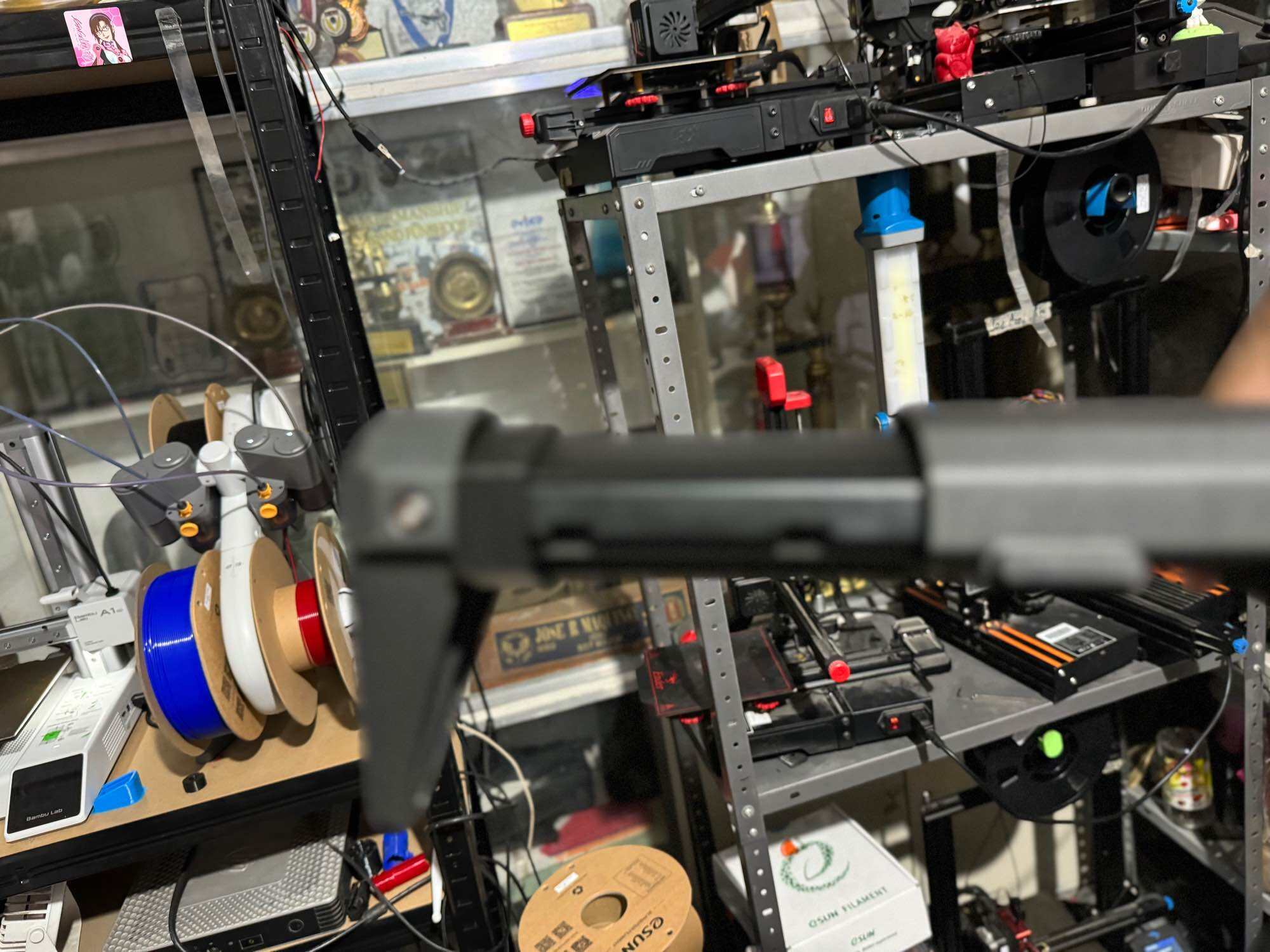 JomarX's 3d printed Honey badger battery extension for gel blaster TOY
