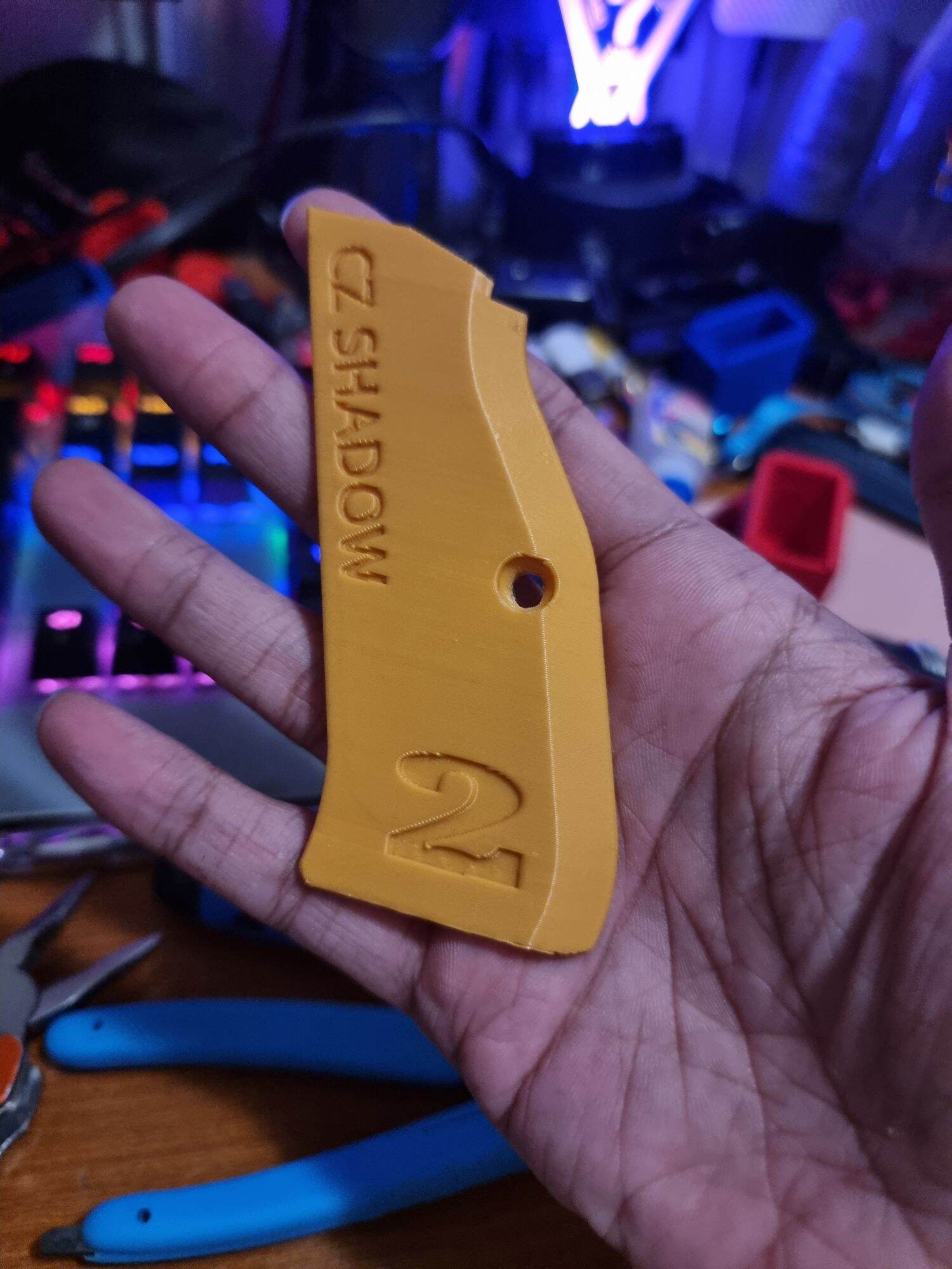 3d printed KSC CZ shadow 2 grips (pair)
