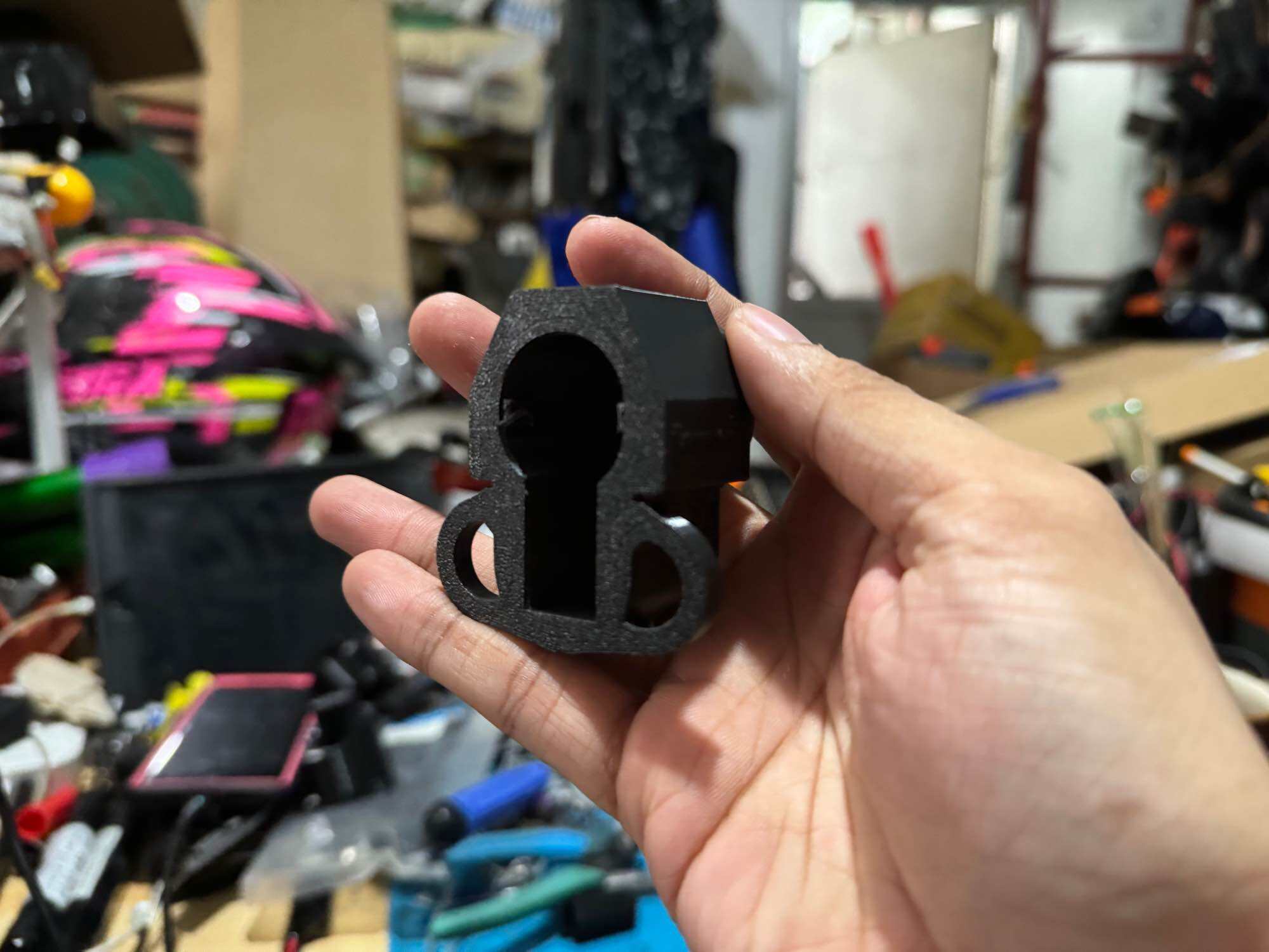 3d printed mini stock adapter for the WD PDX and Bohan MK8 TG F4 TG ARP9v4 Gel Blasters by JomarX