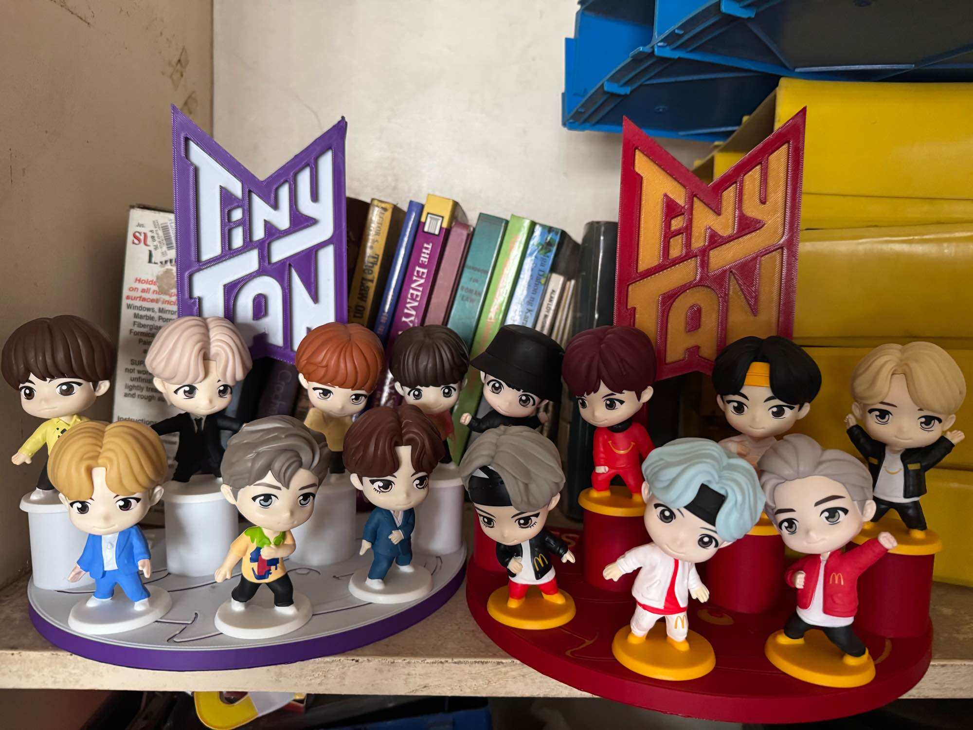 3d printed TinyTan display stands