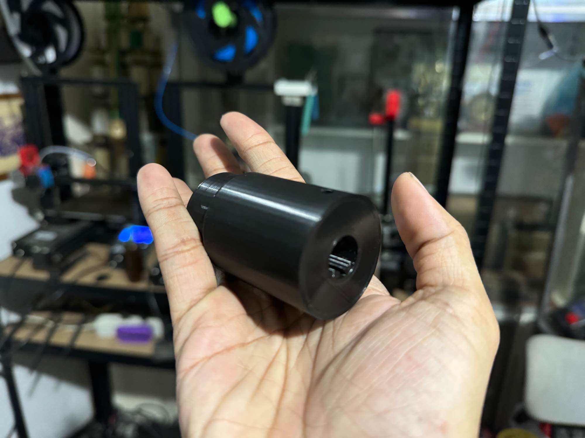 JomarX's 3d printed PLASTIC Honey Badger TOY Gel Blaster Hop up