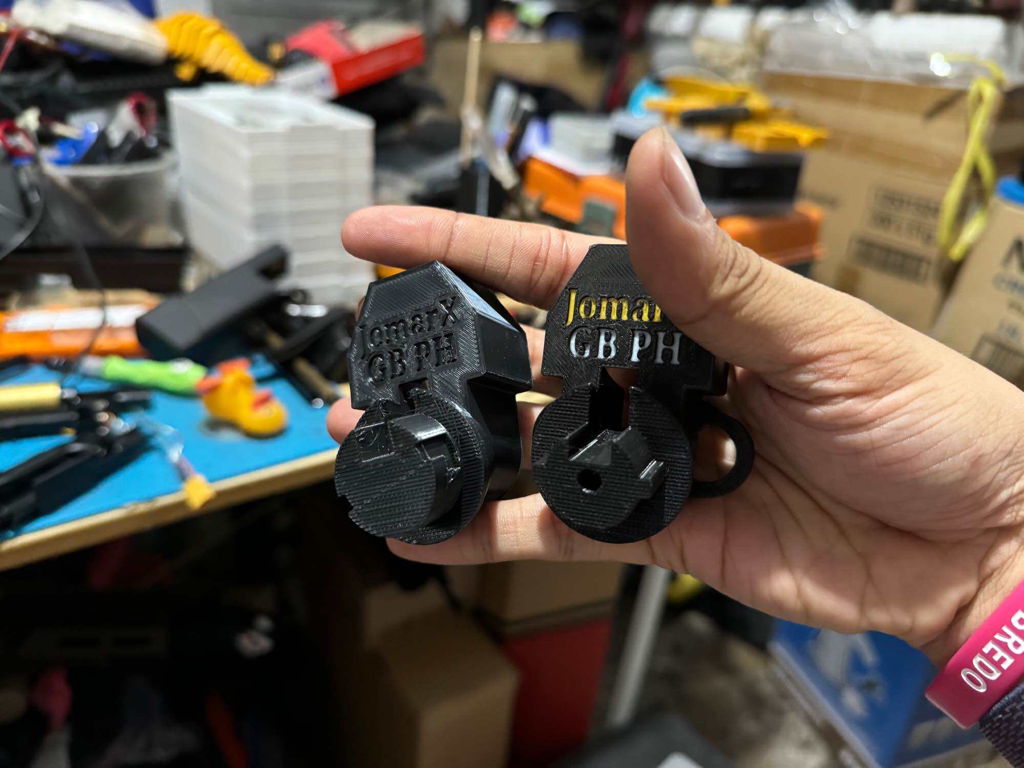 Jomarx 3D printed angled drop stock adapter for WD PDX gel Blaster TOYS