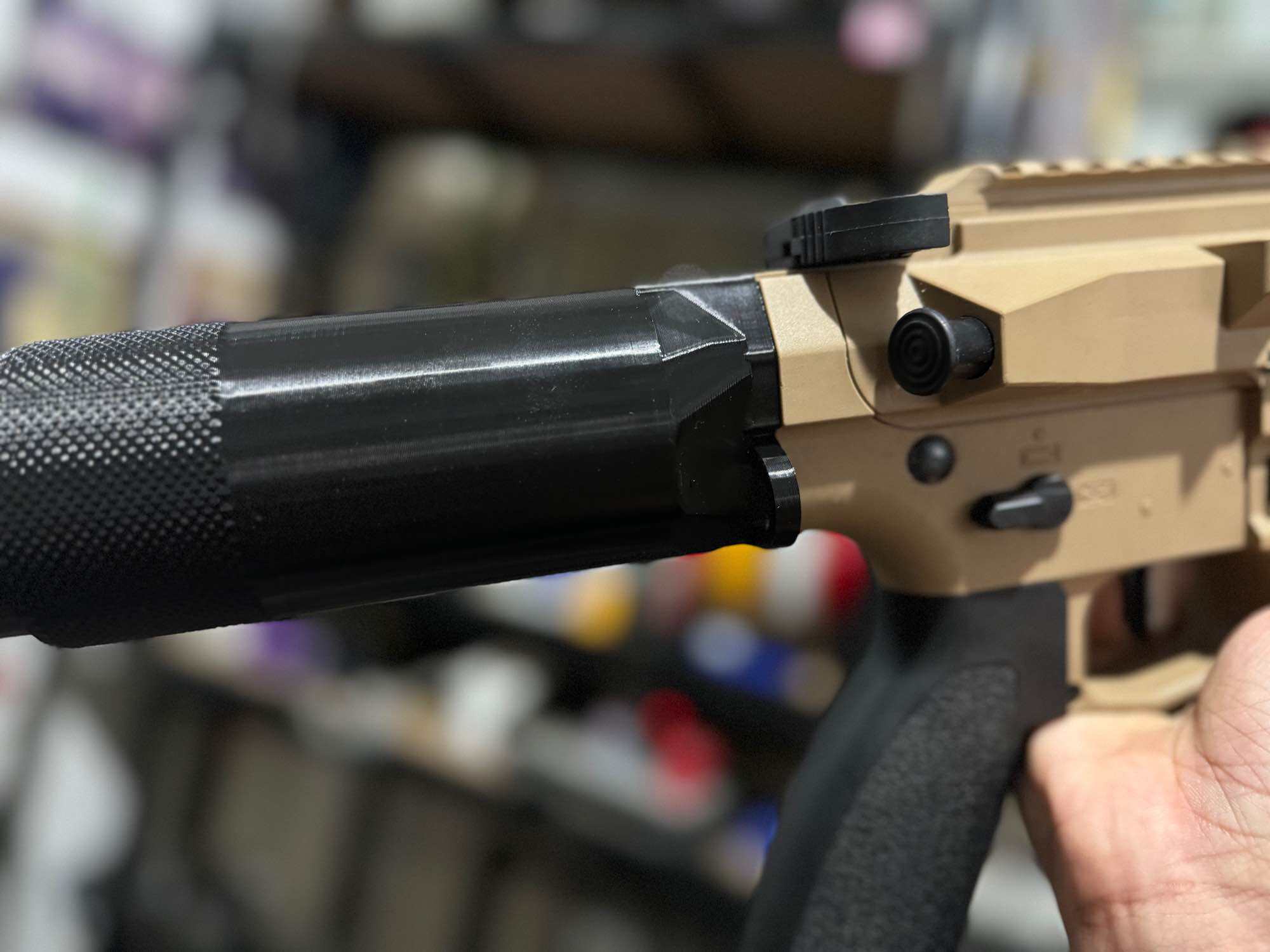 JomarX 3d printed speedball stock for TG ARP9 / WD PDX Gel Blaster TOYS