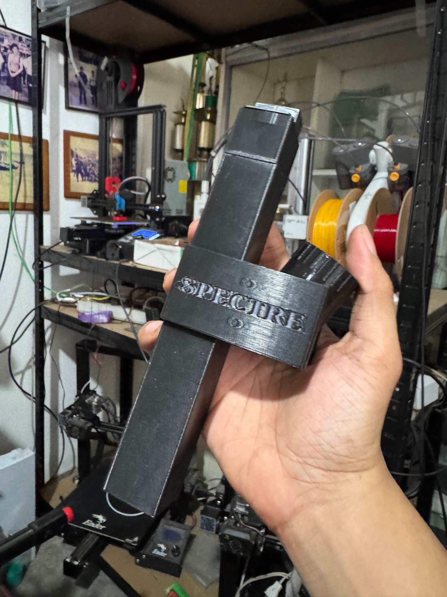 3d printed SPECTRE Gel blaster toys bottle mags