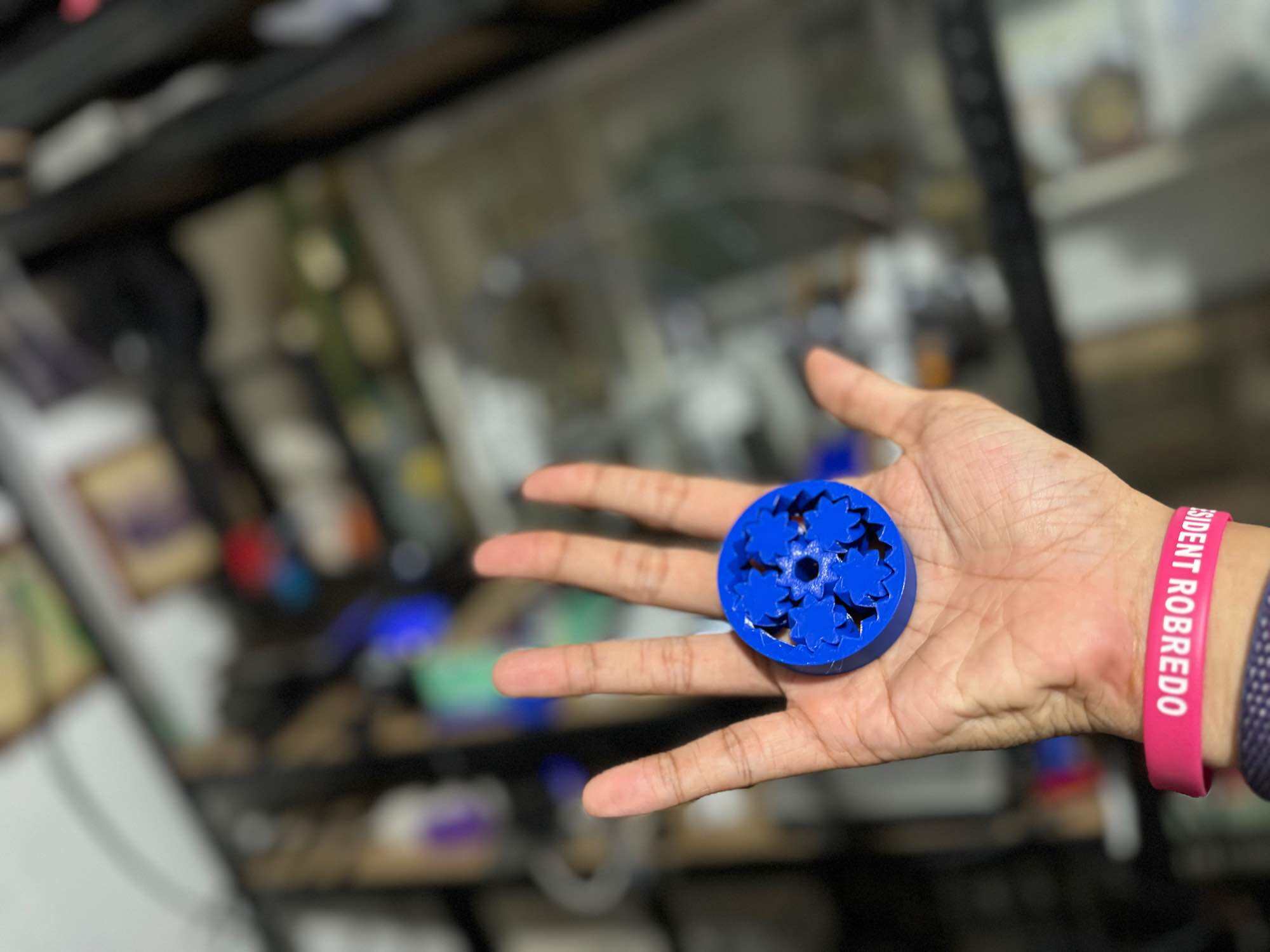 3d printed gear fidget toy