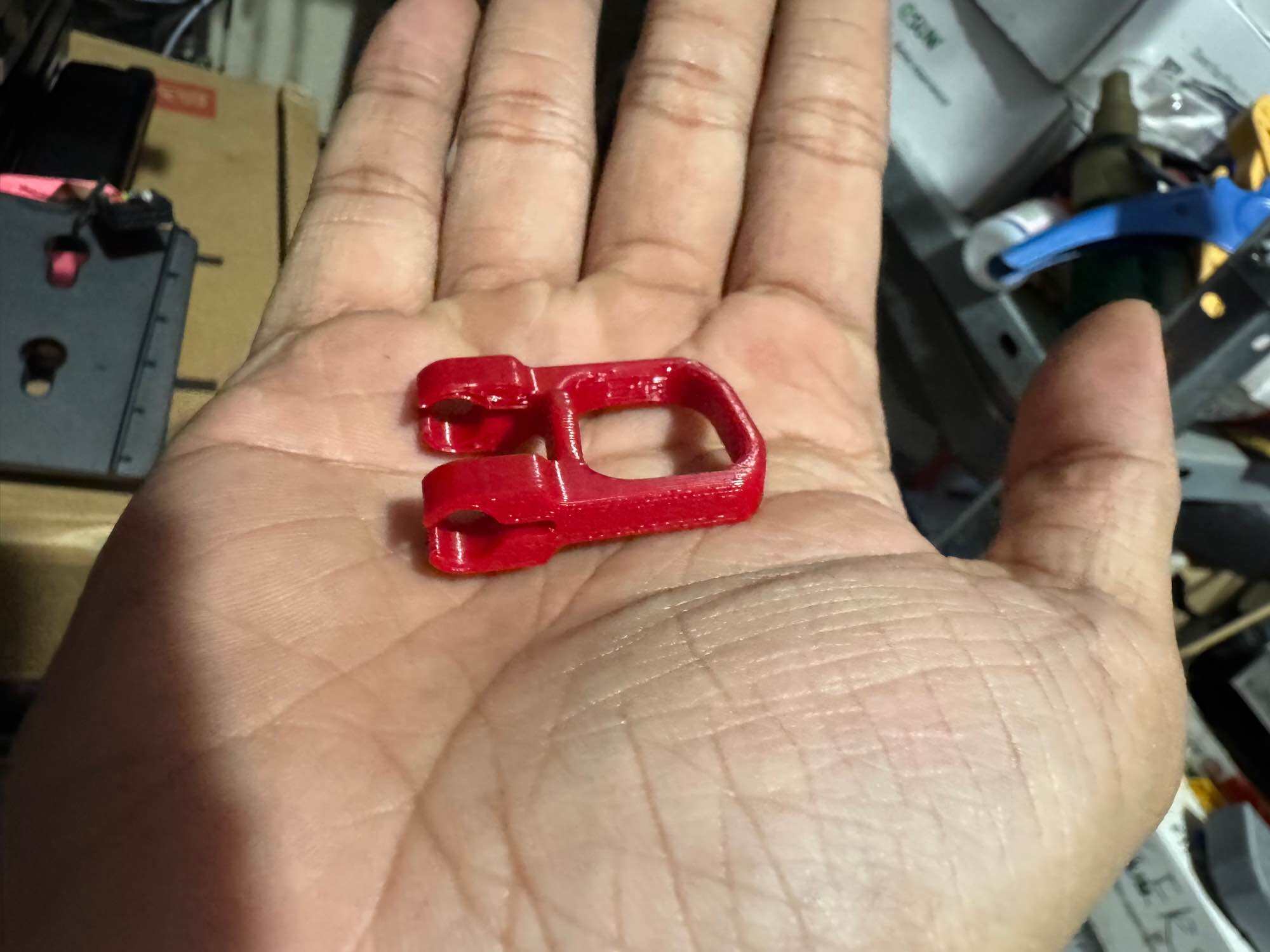 3d printed Beyblade X pull tab for string launcher