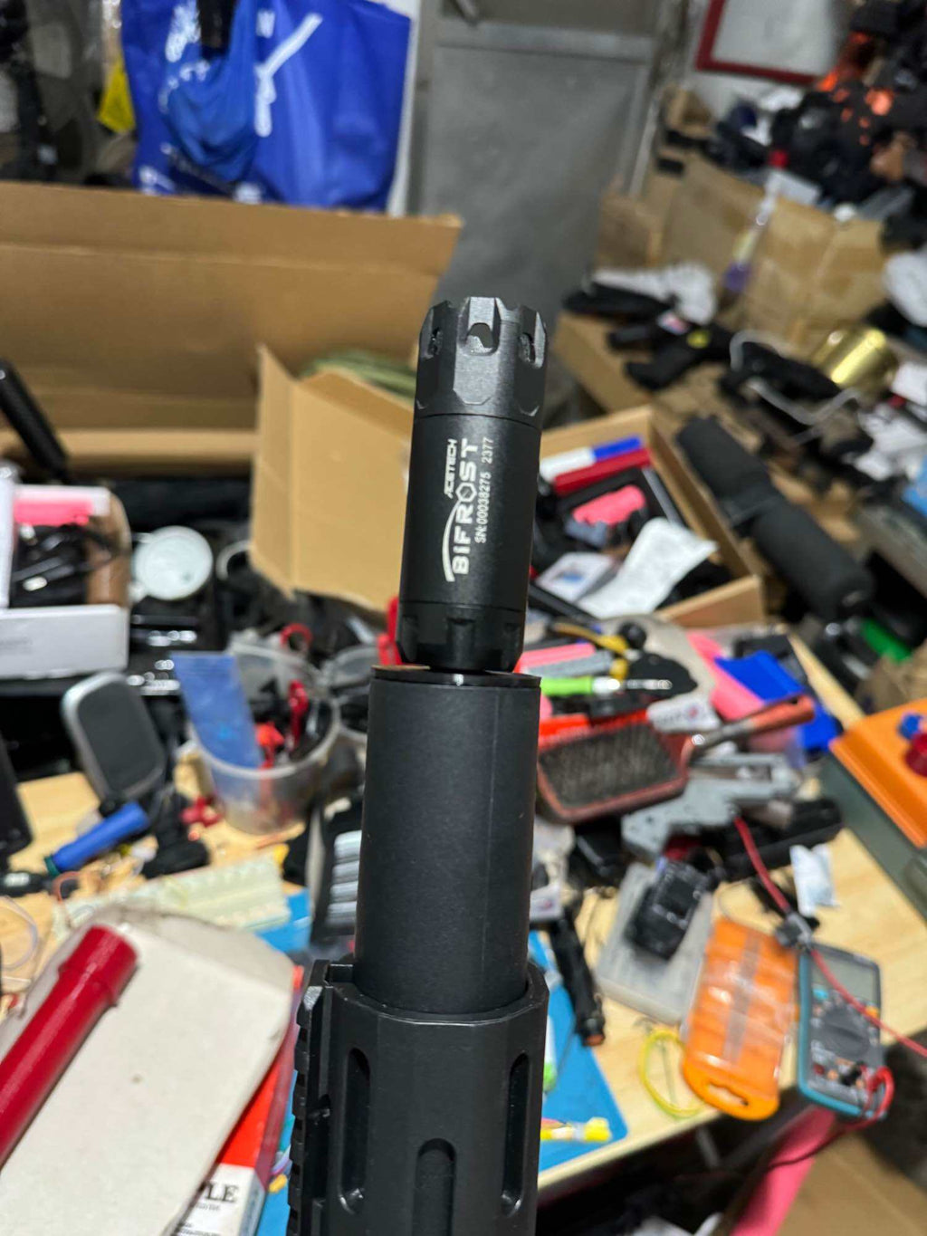 JomarX's 3D printed Honey badger Thread Adapter for Gel Blaster TOYS ONLY