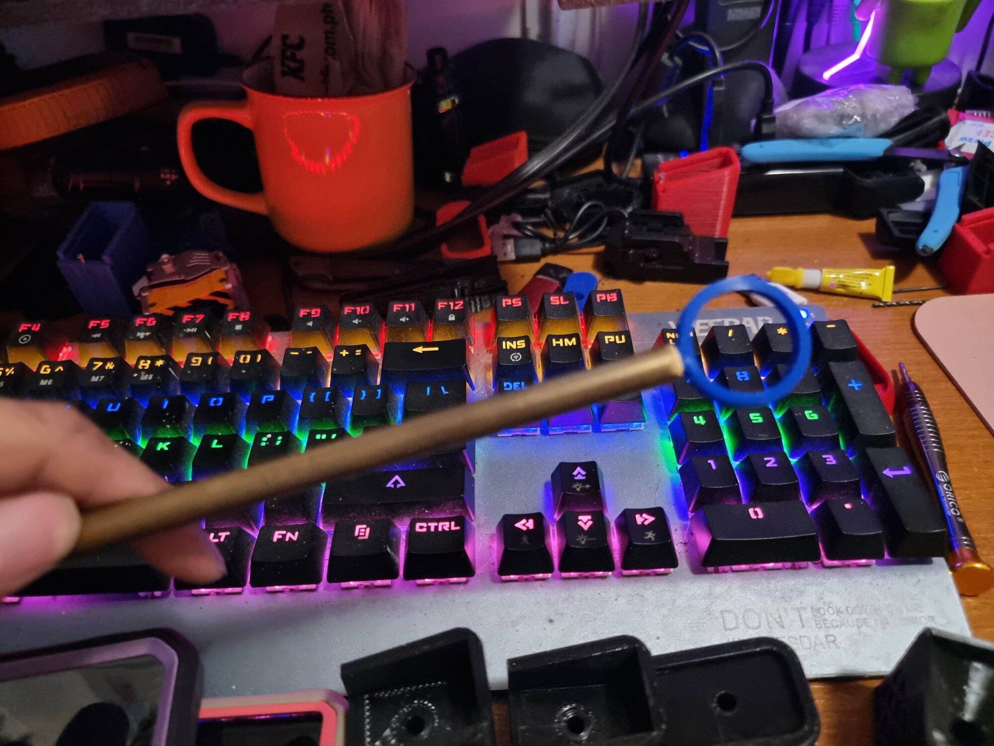 3d printed GBB Cleaning Rod for SoftAir