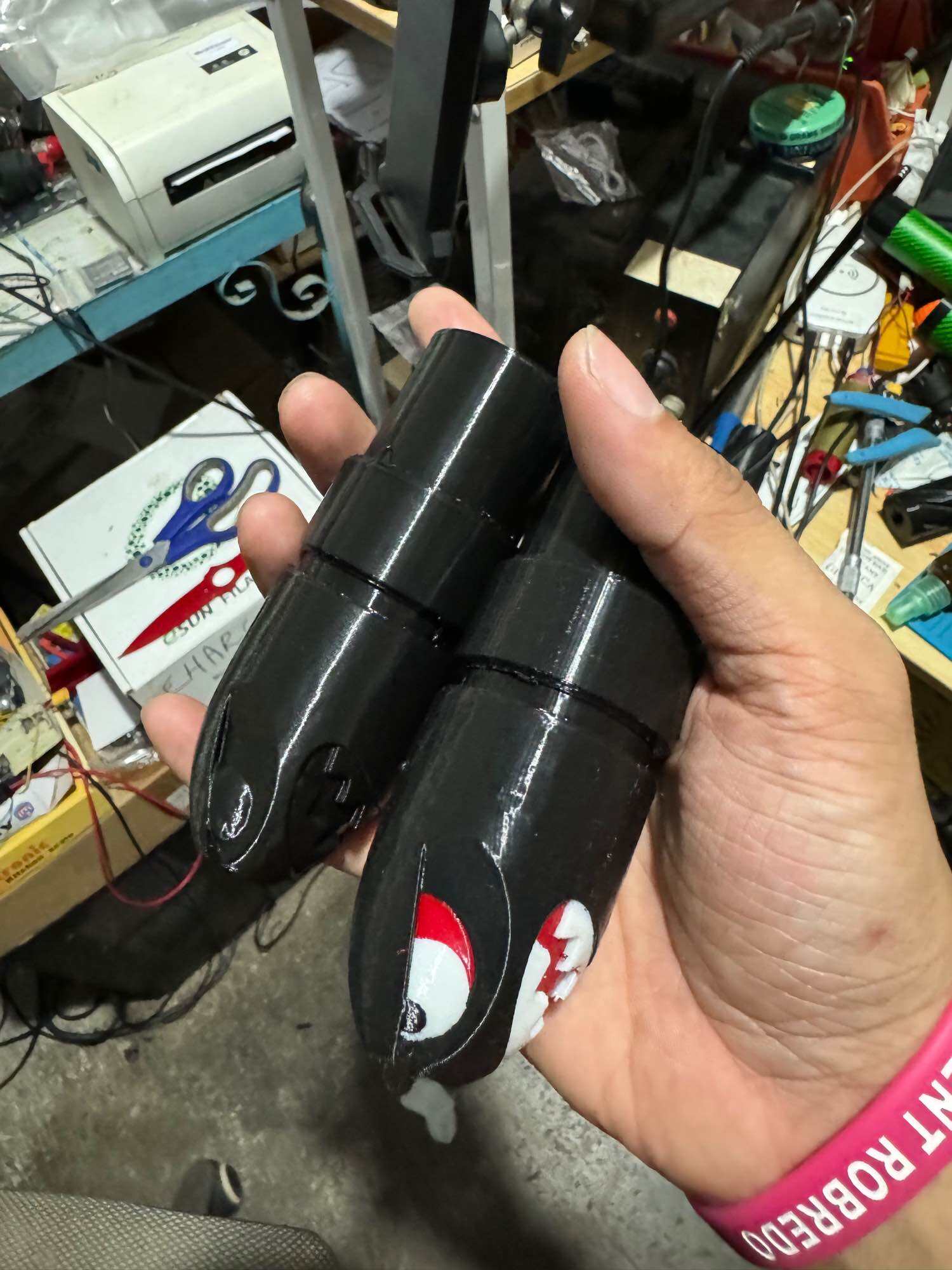 Jomarx 3d printed bullet style hop up for Honey badger Cyma TG Gel Blasters