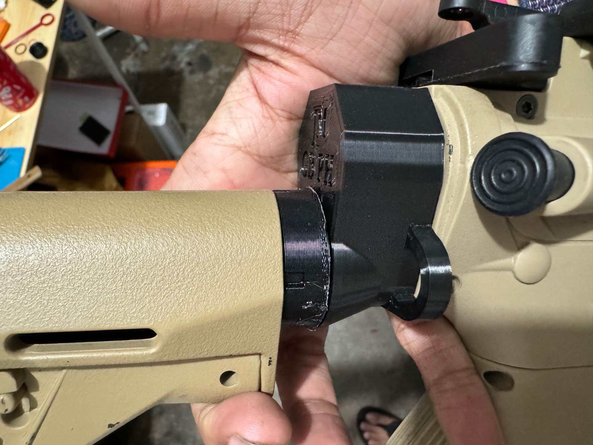 Bohan mk8 v1 drop stock adapter for gel blaster