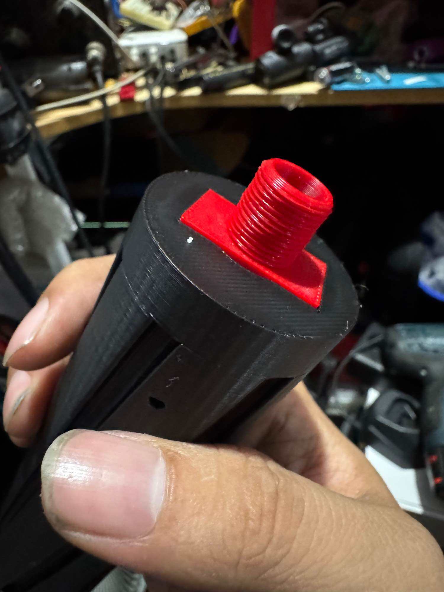 Jingji SLR v5 hop up with threads for Gel Blasters TOY only!