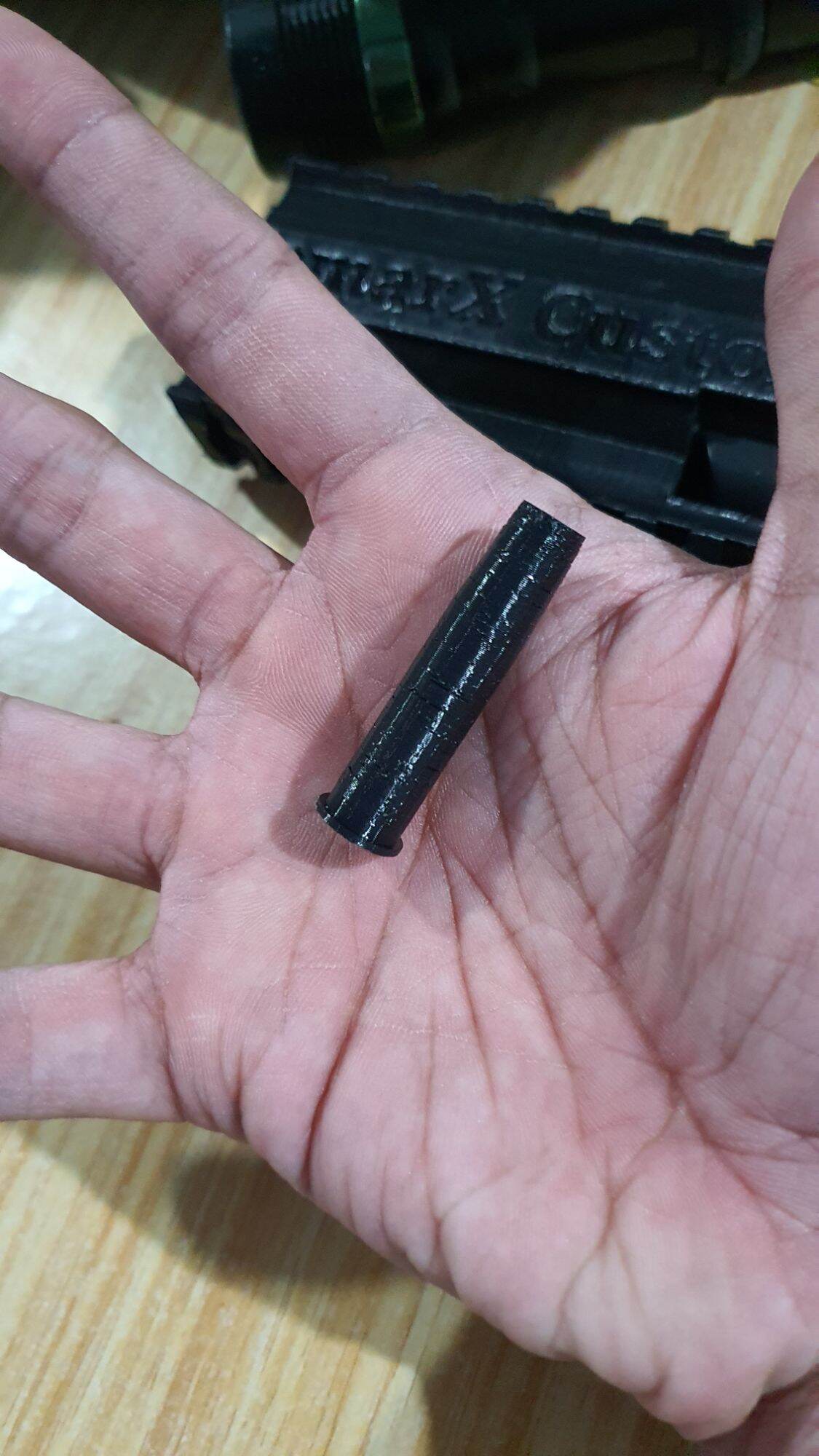 3d printed Wingun revolver shells for SoftAir