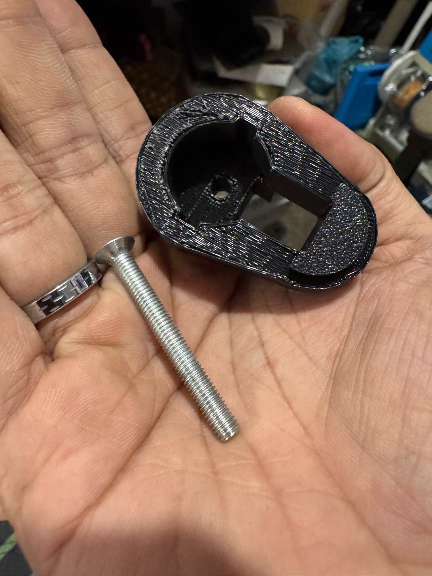 3d printed Stock adapter for WD PDX to standard TOY M4/ARs