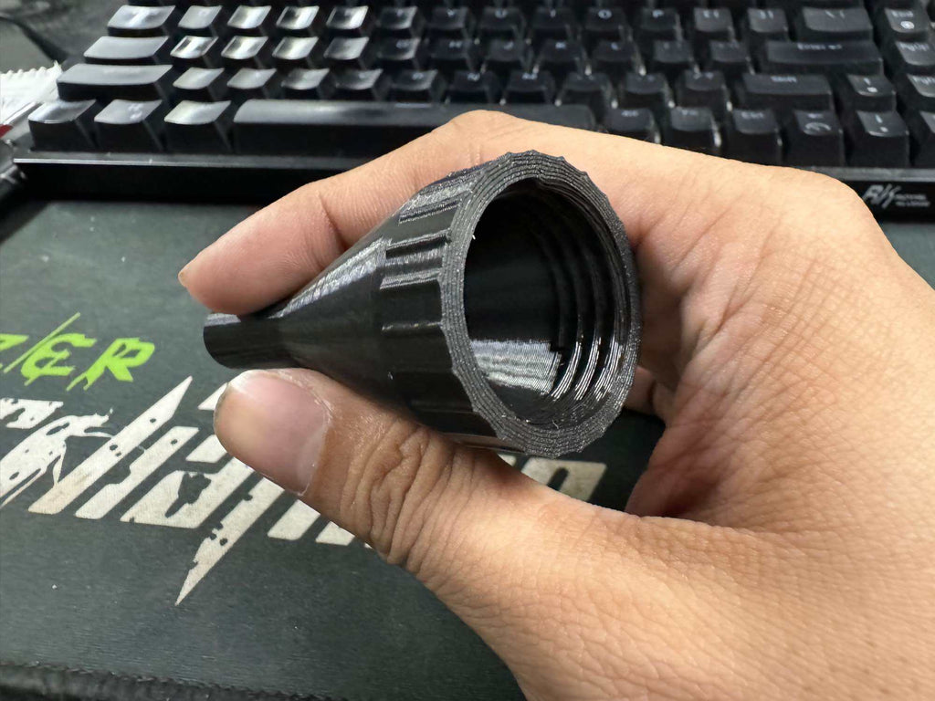 3d printed funnel water gel balls loader