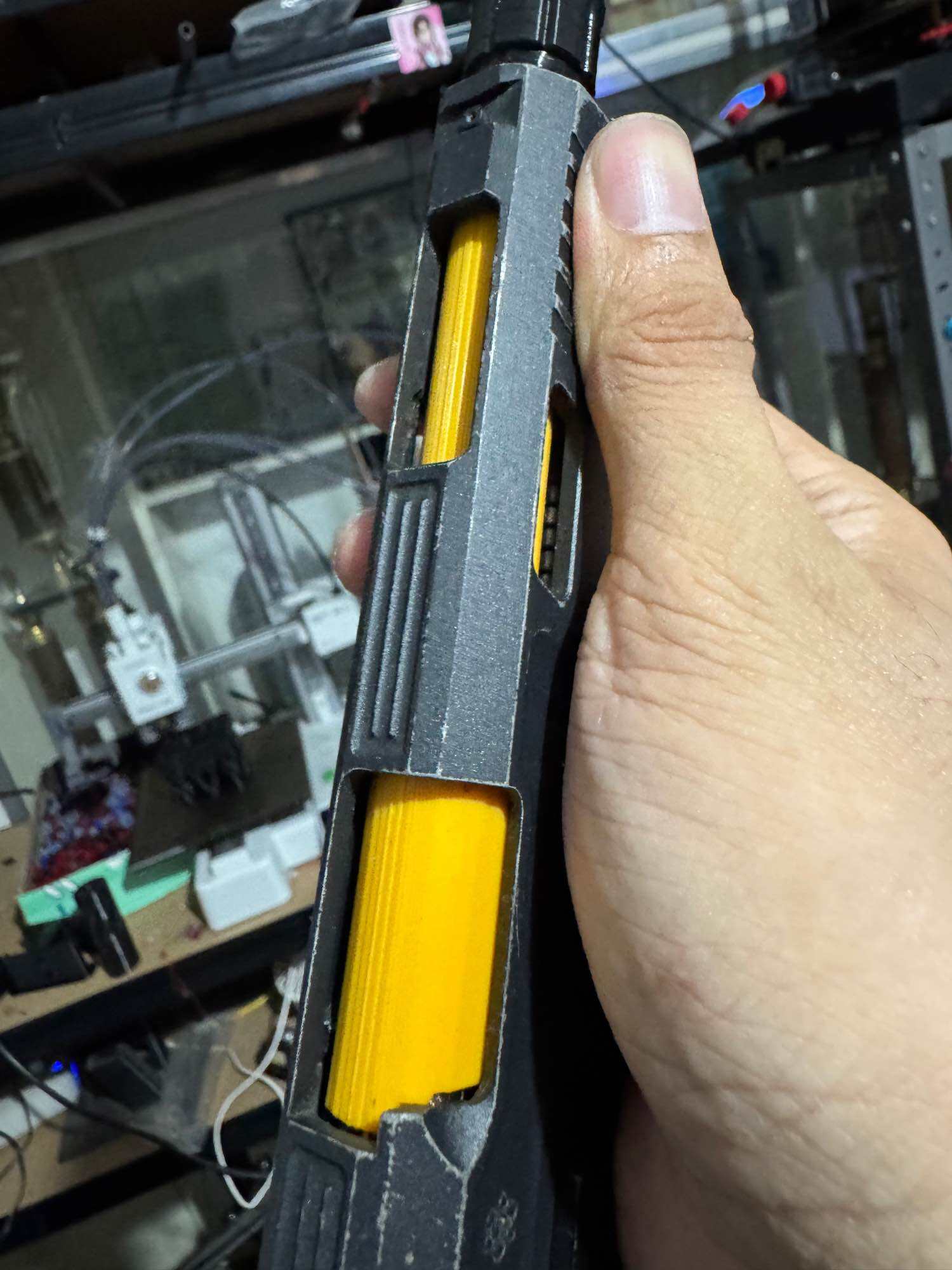 3d printed Hi Capa HiCapa Fixed Outer barrel for SoftAir TOYS
