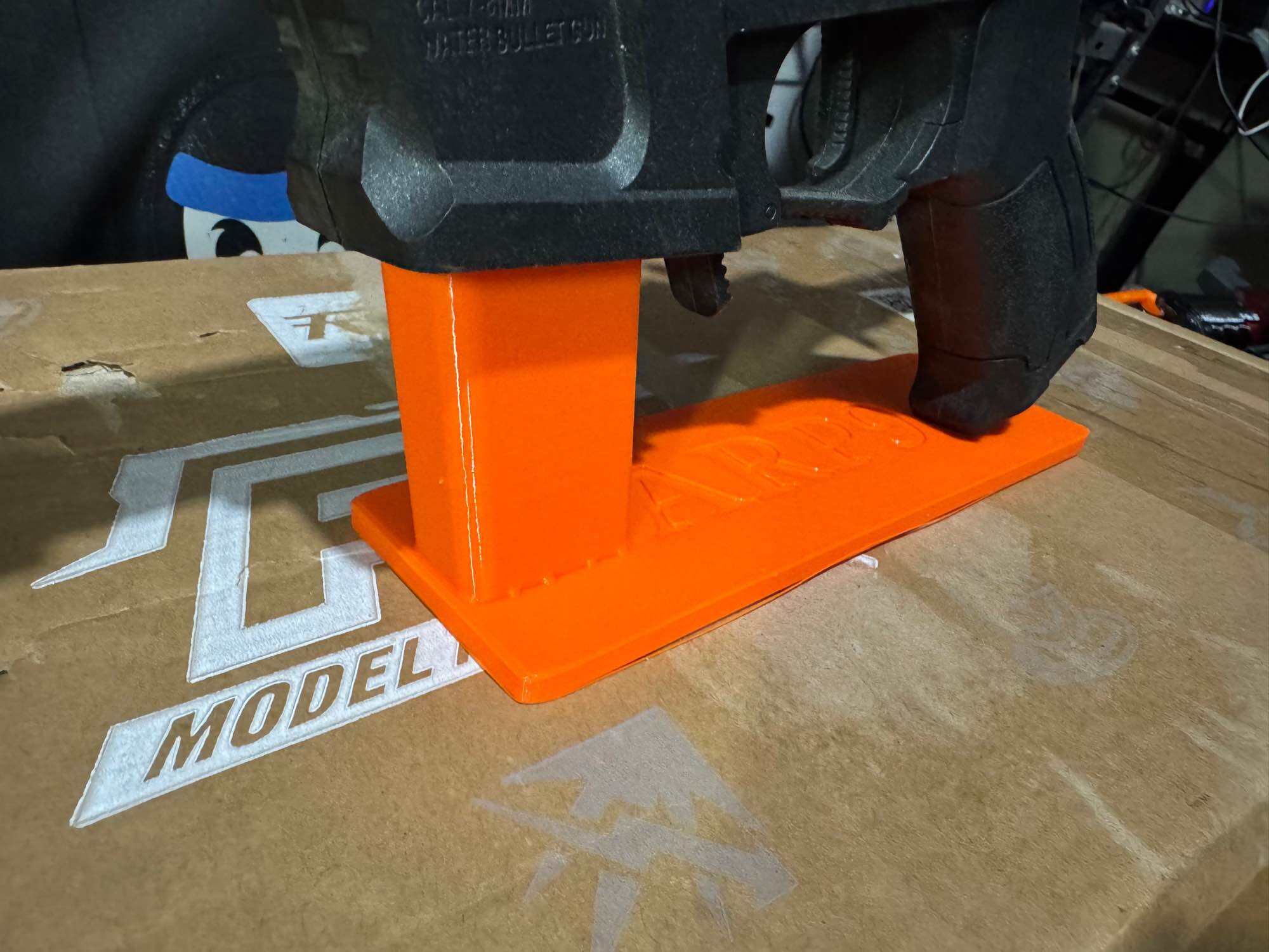 3d printed ARP9 TOY DISPLAY STAND