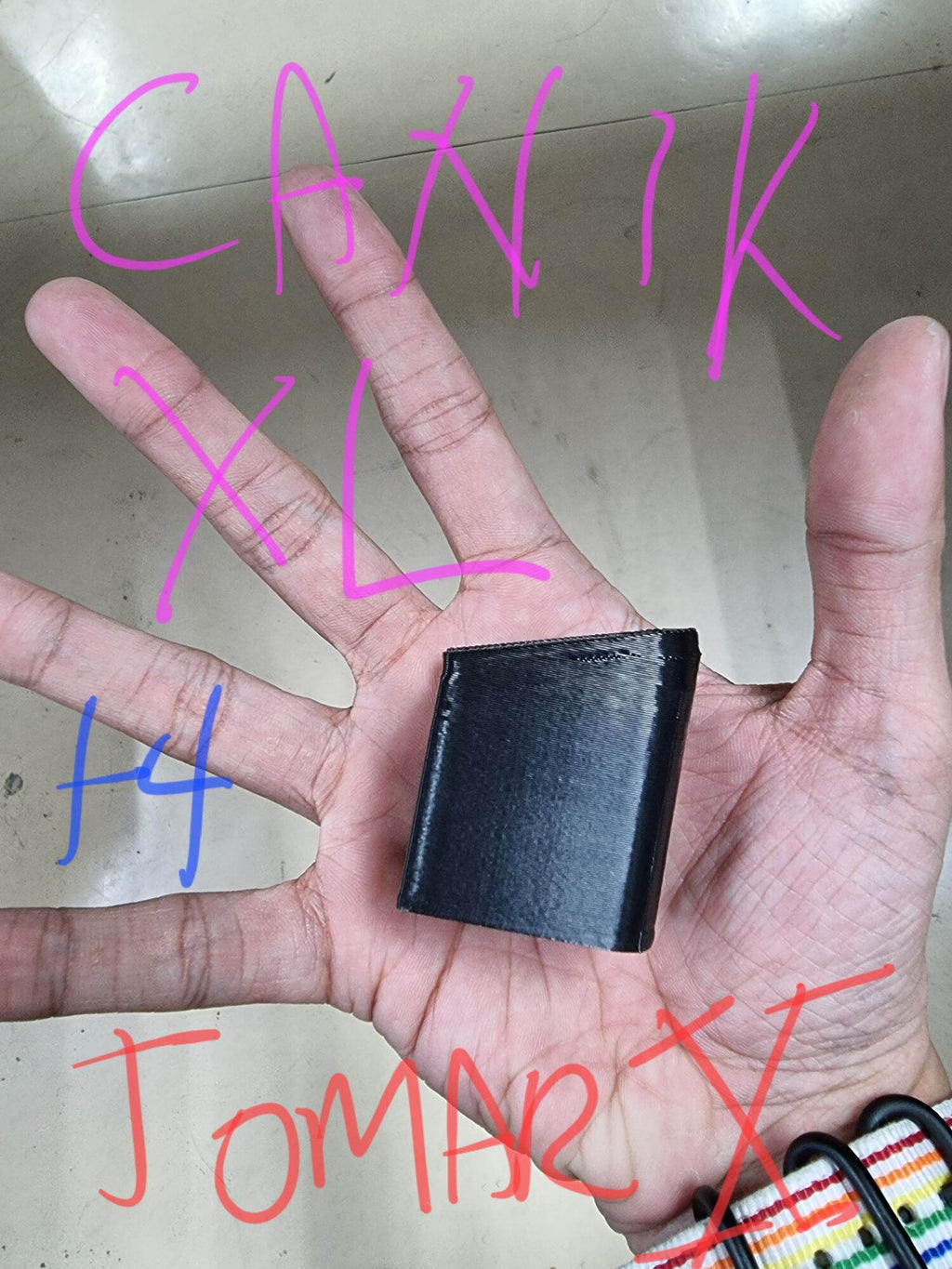 3d printed Canik TP9 magazine base pad