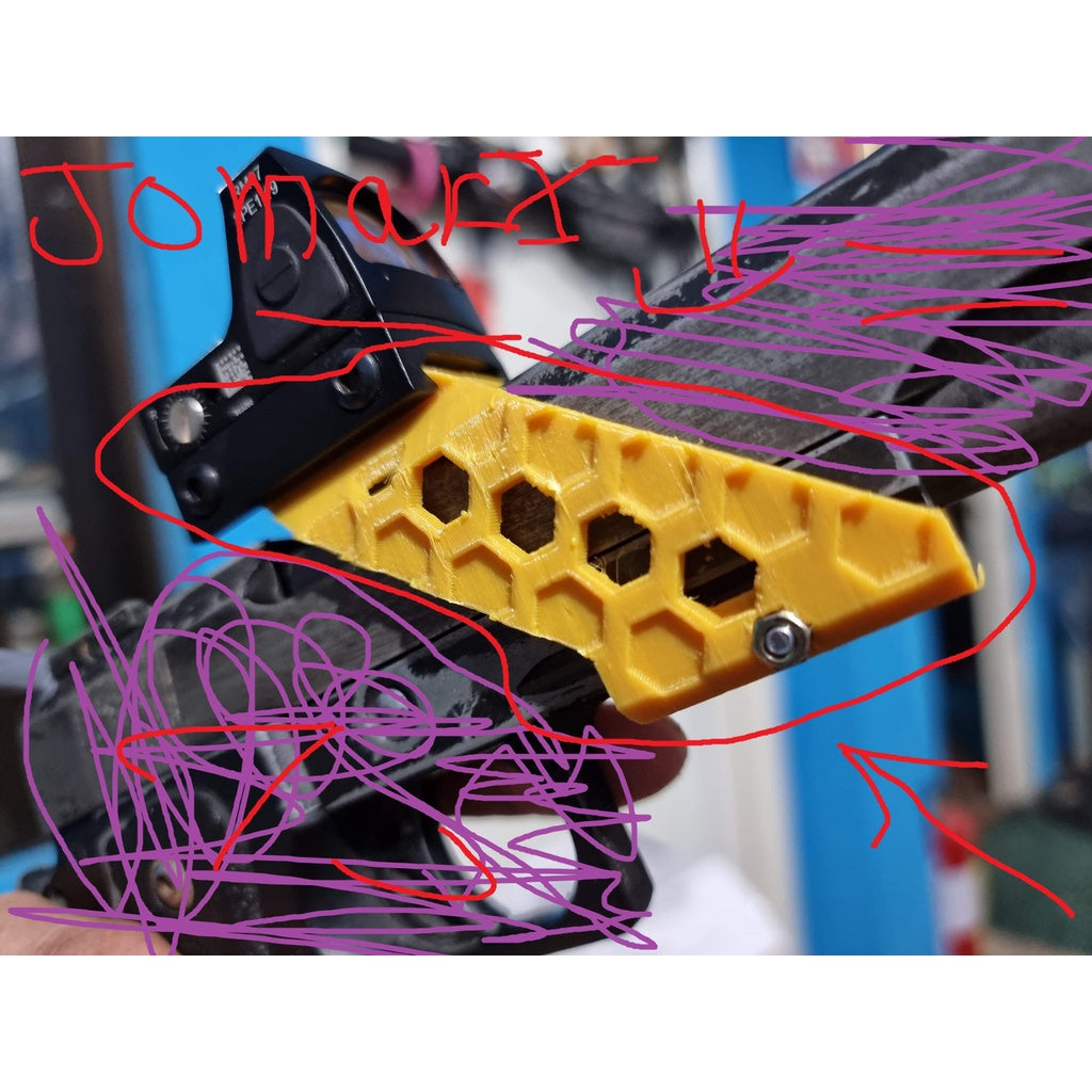 3D PRINTED HiCapa Hi Capa / Gl0cks / Shadow 2 Red Dot Rail Mount