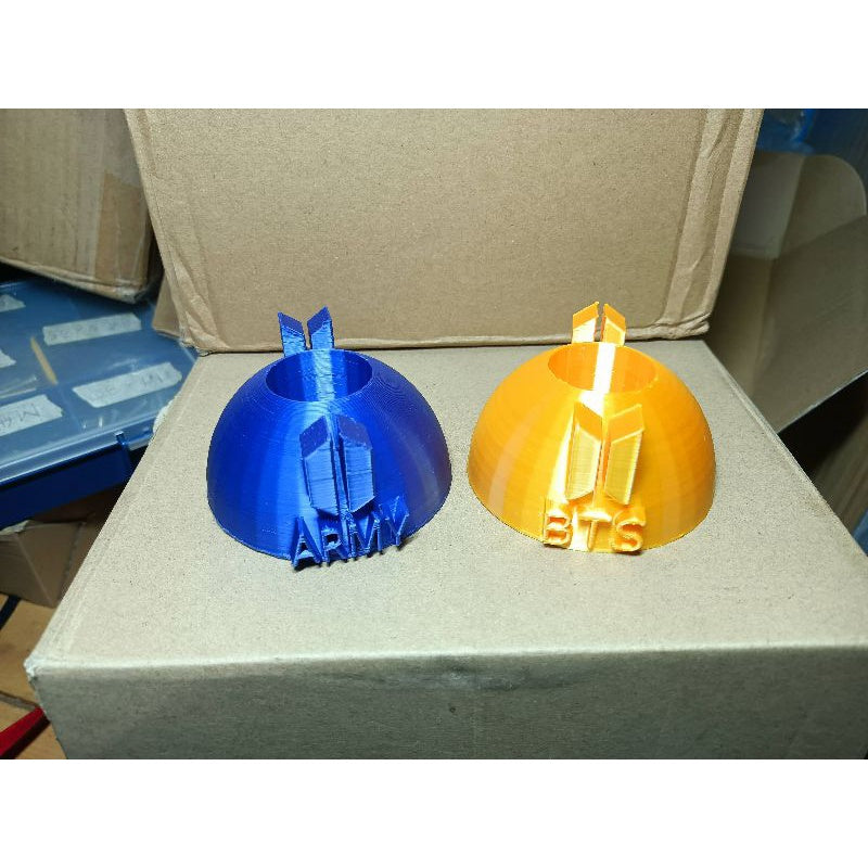3D Printed Army Bomb Light Stick Holder/Stand