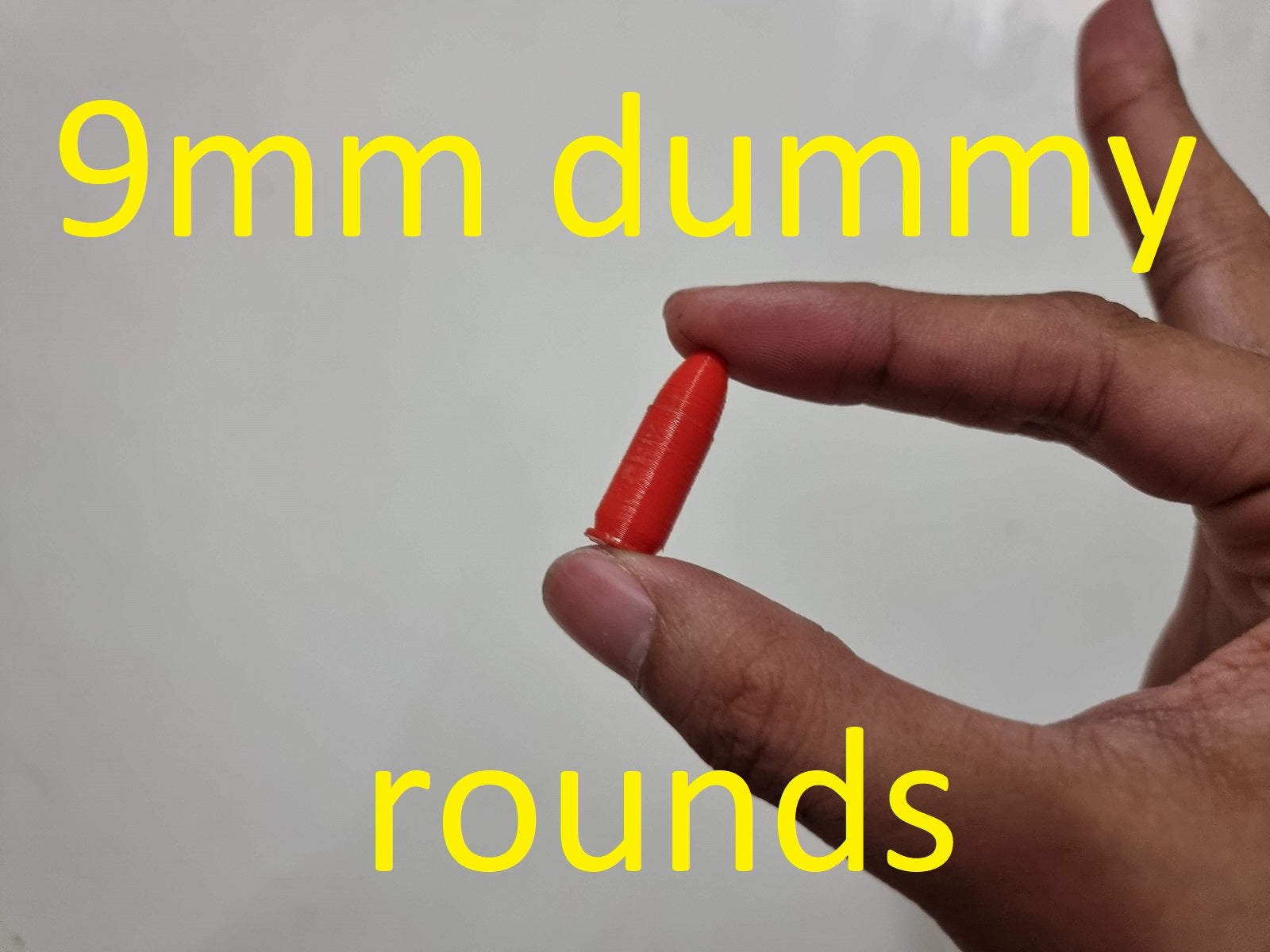 3d printed 9mm dummy rounds TOYs ONLY!