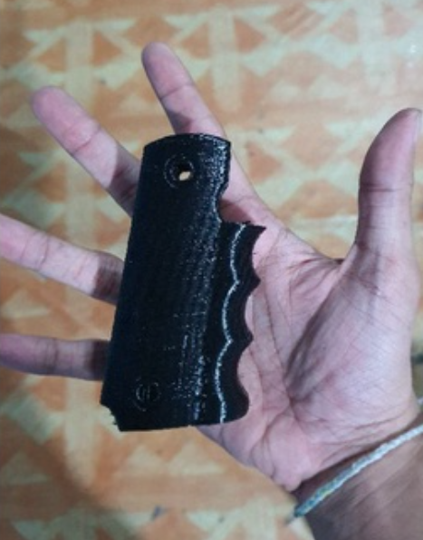 1911 rubber TPU grips for softair