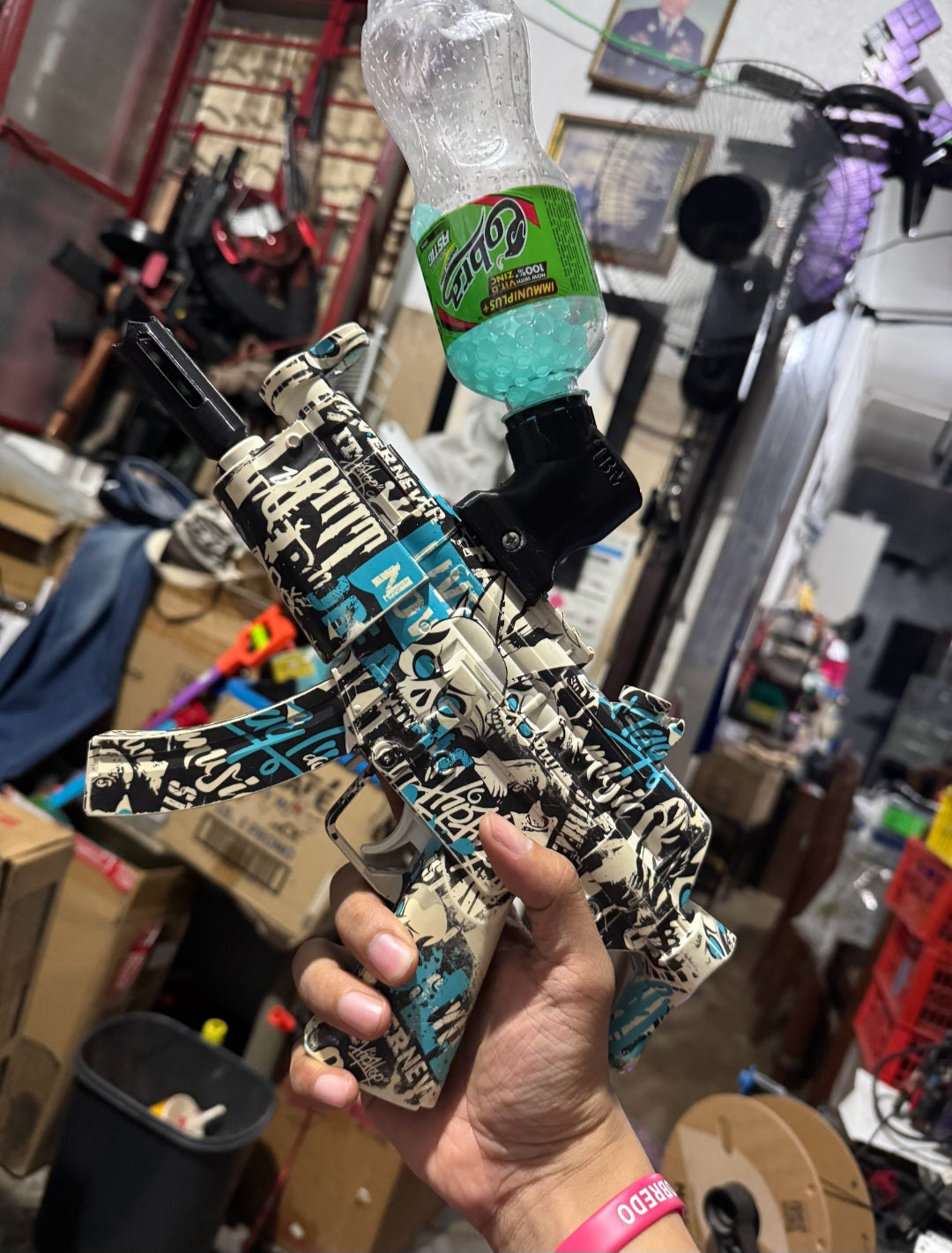 3d printed hop up for kids gel blasters